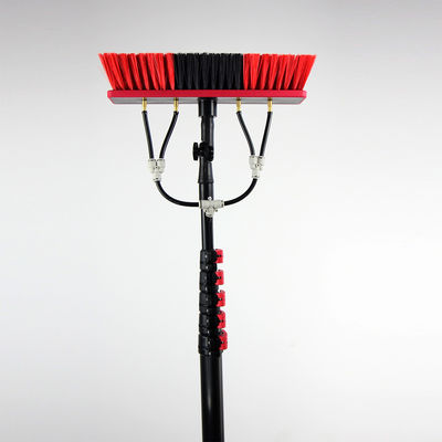Limpieza del hogar Equipo de lavado de ventanas rojas con spray de agua x23 pincel