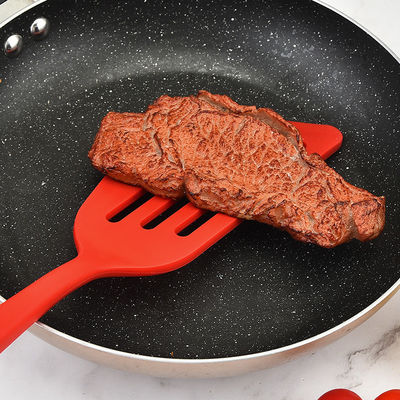 OEM/ODM Sí Espátula de silicona de alta temperatura no adhesiva para cocinar en cocina