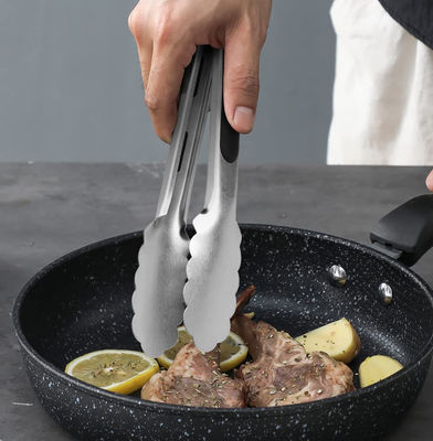 Acero inoxidable alimento aislamiento anticalor clip de pan de silicona para juegos de utensilios duraderos