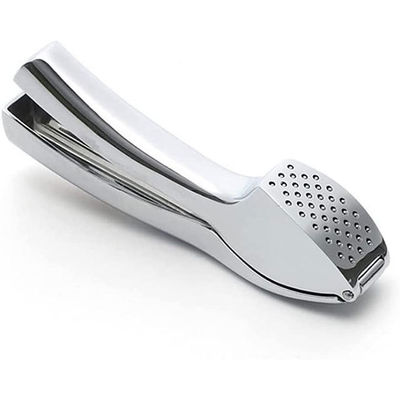 Grado alimenticio Presión de ajo, trituradora de jengibre, exfoliante, exprimidora de 16*3cm, rebarba de cocina múltiple