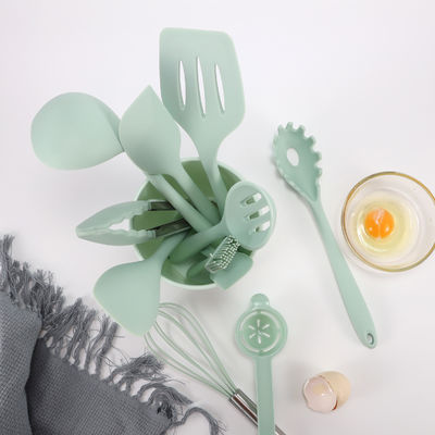 12 piezas de electrodomésticos de cocina con utensilios de silicona antiadherentes y duraderos