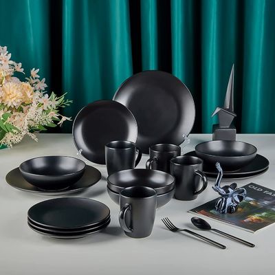 Exquisite Life Cerámica Porcelana Envases de mesa Envases de cena Plato de cuchara Envases para el hogar