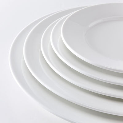 Platillos de cerámica blanca para restaurantes y hoteles