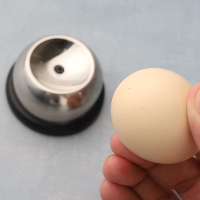 Cortador de huevos de acero inoxidable para huevos hervidos