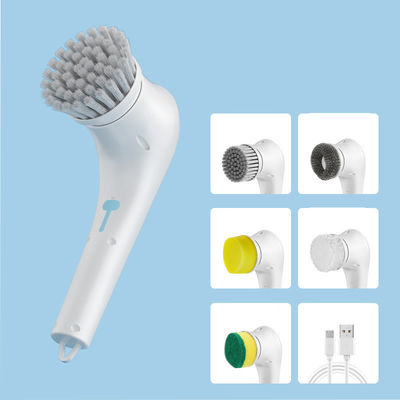 Cepillo de bañera portátil USB aceptable para OEM/ODM para limpiar baños y cocinas