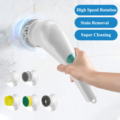 Cepillo de bañera portátil USB aceptable para OEM/ODM para limpiar baños y cocinas