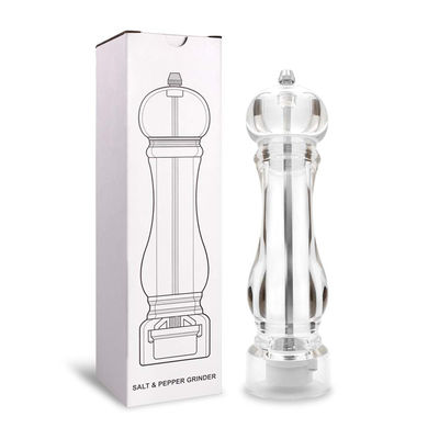 Conviente molinilla de sal y pimienta de acero inoxidable de 60X221 mm para profesionales ocupados