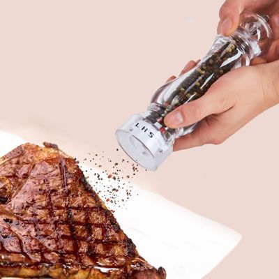 Conviente molinilla de sal y pimienta de acero inoxidable de 60X221 mm para profesionales ocupados