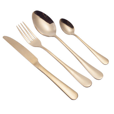 193G utensilios a granel de acero inoxidable recubierto de cubiertos de cocina cuchillo de cuchara de tenedor