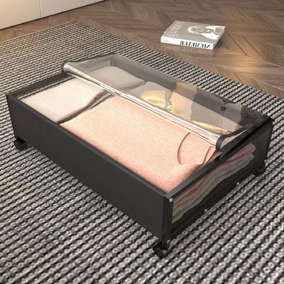 Diseño funcional Estante de almacenamiento de poleas multifuncional para ropa de cama/libro/juguete