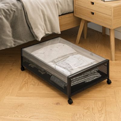Diseño funcional Estante de almacenamiento de poleas multifuncional para ropa de cama/libro/juguete
