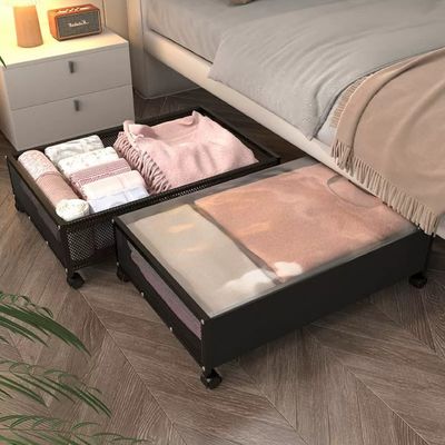 Diseño funcional Estante de almacenamiento de poleas multifuncional para ropa de cama/libro/juguete
