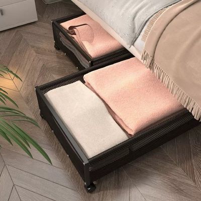 Diseño funcional Estante de almacenamiento de poleas multifuncional para ropa de cama/libro/juguete