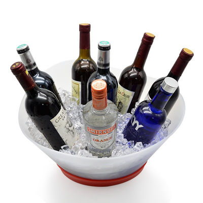 12L Recargable Light Up Painting Laser LED Bucket de hielo para champán y botella de vino
