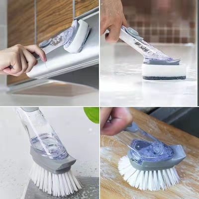 Herramientas de cocina cepillos de limpieza manguera larga cepillo para lavar platos y más