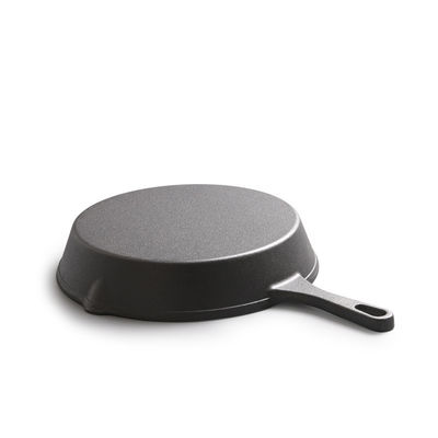 Panela de hierro fundido 9-30cm Skillet pre-sazonada para las necesidades de cocina al aire libre en interiores
