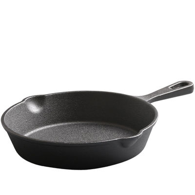 Panela de hierro fundido 9-30cm Skillet pre-sazonada para las necesidades de cocina al aire libre en interiores