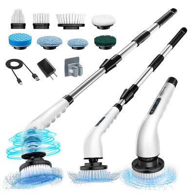 9 Cubiertas intercambiables Cubierta de baño sin cables Cubierta de limpieza para el hogar