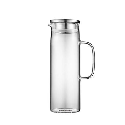 Zapper de jugo doméstico con vidrio de alto borosilicato espeso y tapa de acero inoxidable