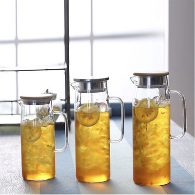 Zapper de jugo doméstico con vidrio de alto borosilicato espeso y tapa de acero inoxidable