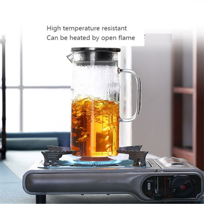 Zapper de jugo doméstico con vidrio de alto borosilicato espeso y tapa de acero inoxidable