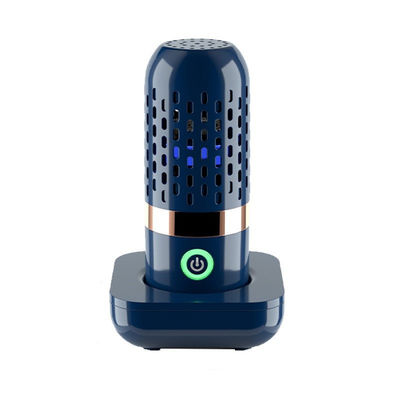 Limpiador de alimentos de forma de cápsula con batería inalámbrica para hogares pequeños Color azul oscuro