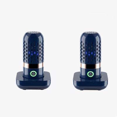 Limpiador de alimentos de forma de cápsula con batería inalámbrica para hogares pequeños Color azul oscuro