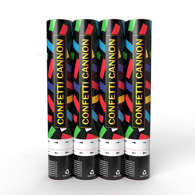Confetti Cannon Suministros para Fiestas 60cm biodegradables Cañones para revelar el género