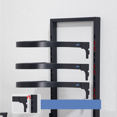 Organizador de macetas y sartenes de 3 capas para sujetar aparatos de cocina