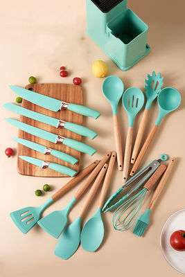 Kit de utensilios de cocina portátil para herramientas de cocina antiadherentes en restaurantes y hogares