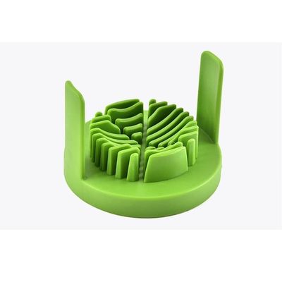 Set de cortador de huevos 3 cortadores para rebanadas delgadas Herramienta de corte manual de huevos fácil de plástico de PP con soporte de cortador