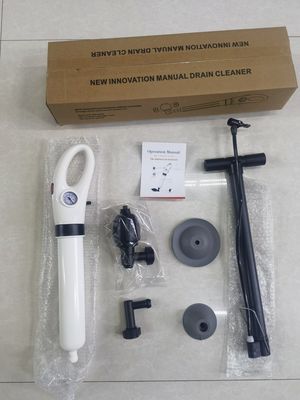 Pulsador de inodoro de presión de aire de plomería de drenaje Blaster Mini bomba de inodoro para desobstruido
