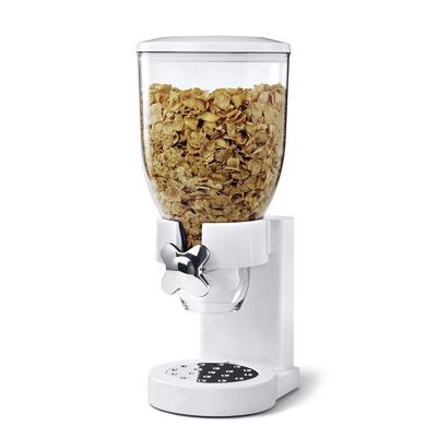Dispensador de cereales de tazas dobles 2L Dispensador de alimentos secos