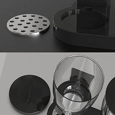 Dispensador de cereales de tazas dobles 2L Dispensador de alimentos secos