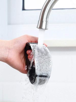 Mejor vendedor de prensa de ajo caliente pelador manual de acero inoxidable para herramientas de frutas y verduras