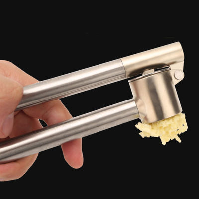 288G de acero inoxidable Prensa de trituración manual de ajo para el trituración sin complicaciones de ajo