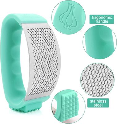 Muestras gratuitas Grinder de ajos de acero inoxidable para accesorios de cocina sostenibles