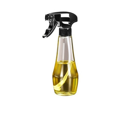Casa Cocina Botella de pulverización de plástico PP 200ml para cocinar barbacoa Aceite de oliva rociador de vinagre