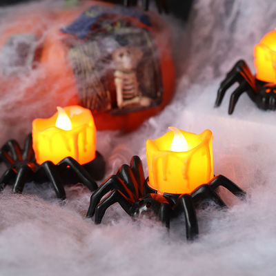 Otras ocasiones lámpara de velas LED luminosa araña de noche con logotipo personalizado