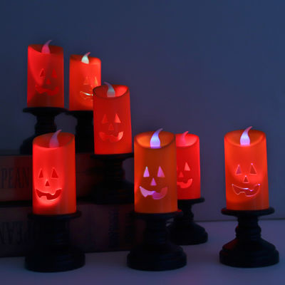 Otras ocasiones lámpara de velas LED luminosa araña de noche con logotipo personalizado