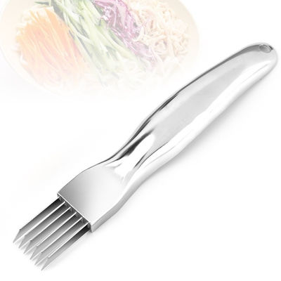 Cuchillo de trituración de escalón con almacenamiento hecho de acero inoxidable 430 para herramientas de fruta y verdura