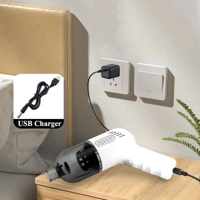 Soplador de polvo portátil inalámbrico portátil con aspiración de 2500 Pa y batería de 1800 Mah para limpieza de automóviles