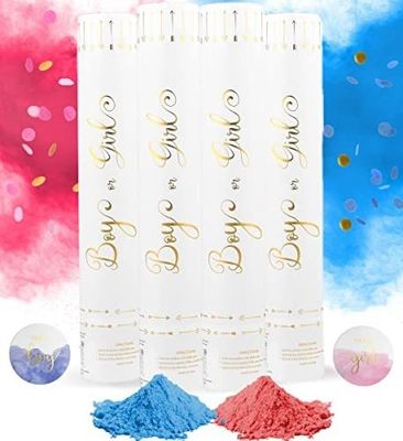 60cm Género revela confetti cañón popper humo polvo confetti palos para suministros de fiesta