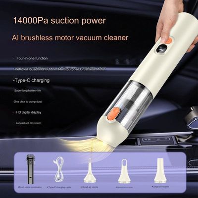 Limpieza automotriz portátil sin escobillas de 100w para una limpieza potente y conveniente