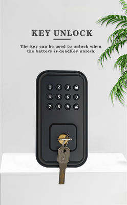 Asegure su puerta con bloqueo inteligente digital con batería y TTlock Tuya WiFi App