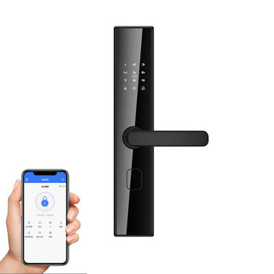 Control de puertas digitales de seguridad exterior con Tuya Ttlock y reconocimiento de huellas dactilares