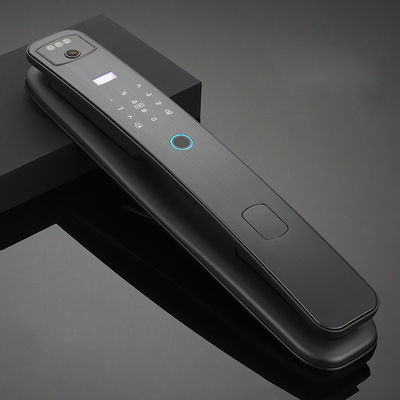 Asegure su puerta con Tuya APP controlado cerradura de borde eléctrico a prueba de agua y huella digital