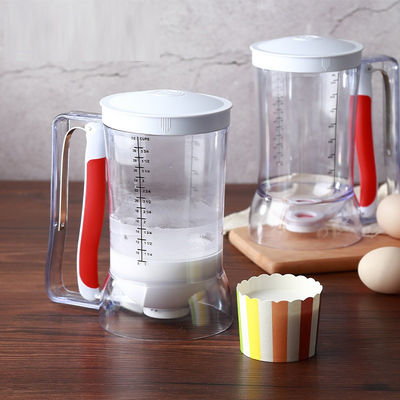 17x11.4x18.7cm Dispensador de pasta de harina de batter para panqueques, galletas, pasteles y muffins separador