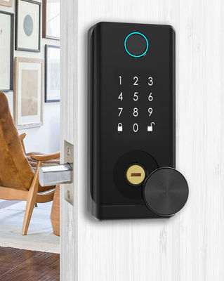Entrada segura de la puerta exterior impermeable al tacto teclado de control de acceso lector de tarjetas con aplicación