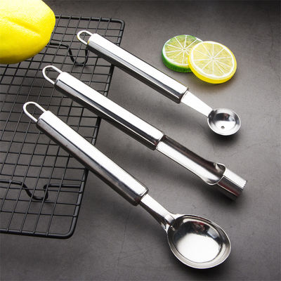 Dispositivos de cocina para restaurantes Conjunto de herramientas de fruta multifuncionales de acero inoxidable de 6 piezas